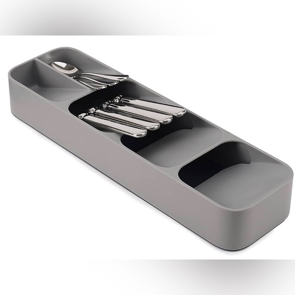joseph joseph Other - Joseph Joseph Drawer Store - Compact Cutlery Drawer Organizer, Grey